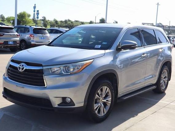 TOYOTA HIGHLANDER 2015 5TDZKRFH6FS089811 image