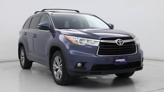 TOYOTA HIGHLANDER 2015 5TDJKRFH0FS101268 image
