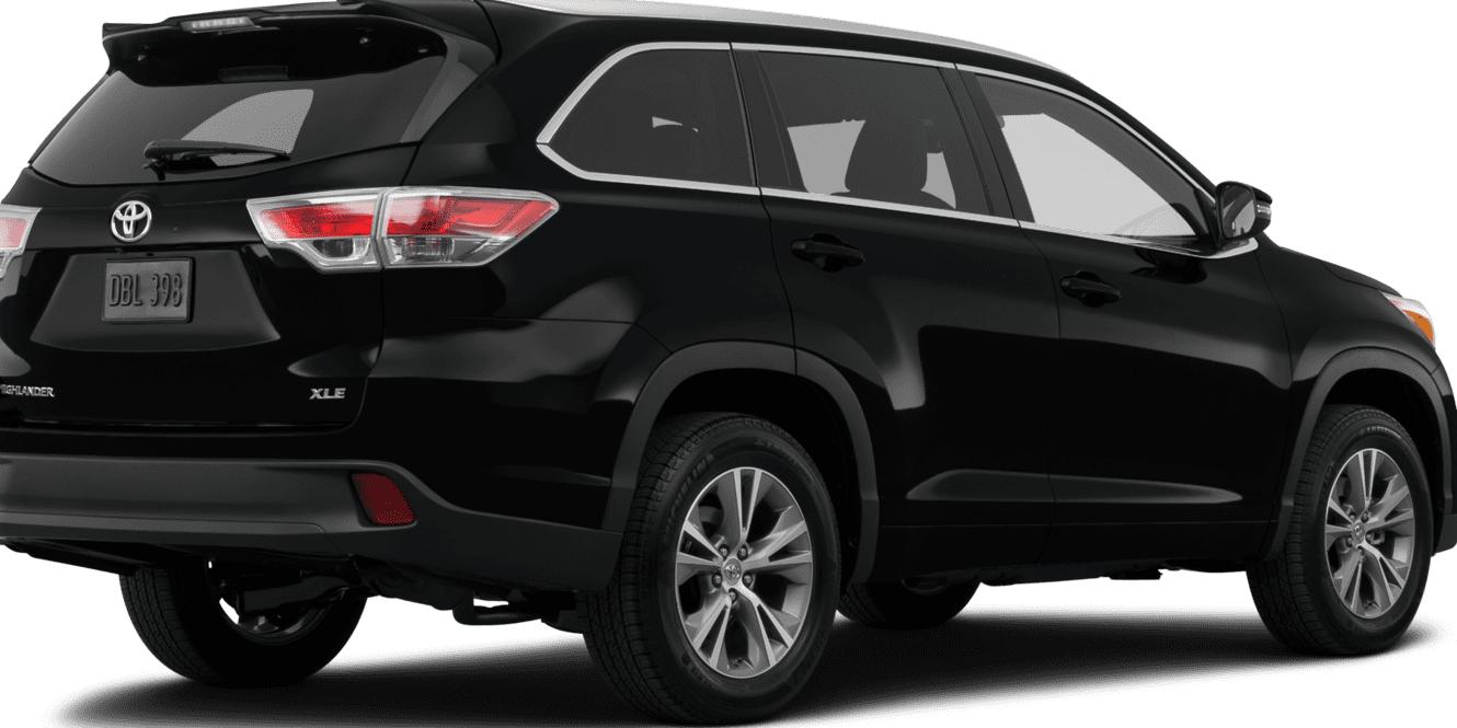 TOYOTA HIGHLANDER 2015 5TDJKRFH8FS134213 image