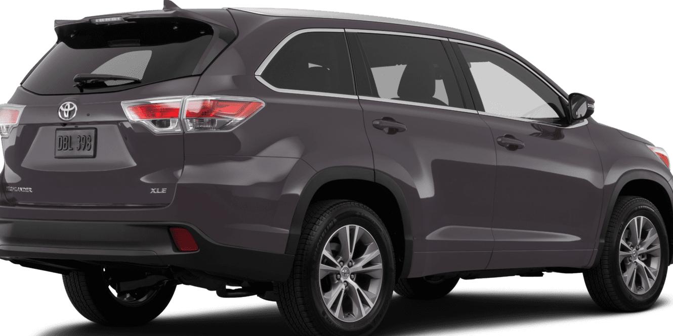 TOYOTA HIGHLANDER 2015 5TDJKRFH5FS177455 image