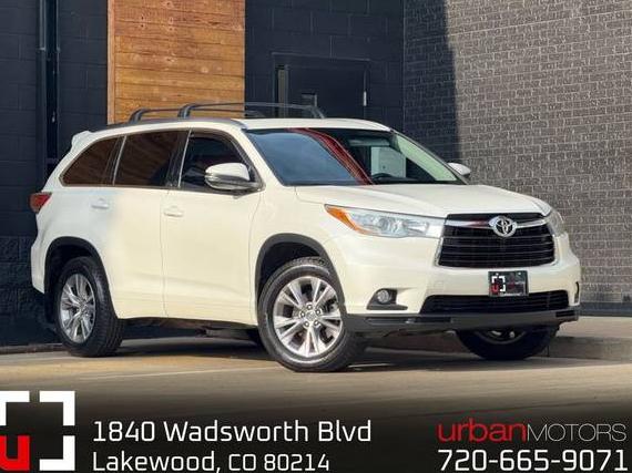 TOYOTA HIGHLANDER 2015 5TDJKRFH0FS104817 image