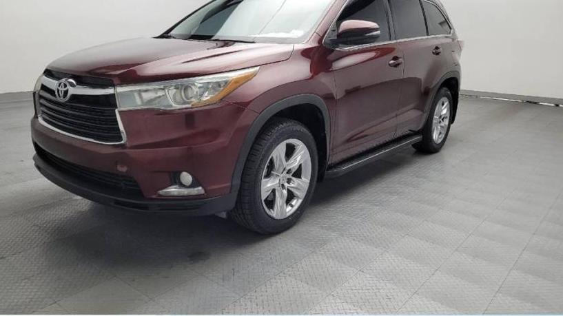 TOYOTA HIGHLANDER 2015 5TDYKRFH6FS067819 image