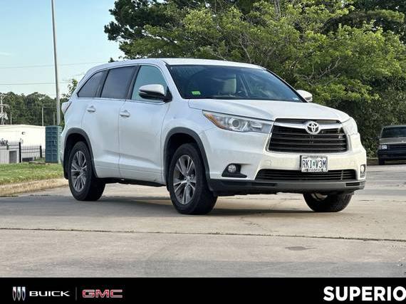 TOYOTA HIGHLANDER 2015 5TDBKRFH6FS194169 image