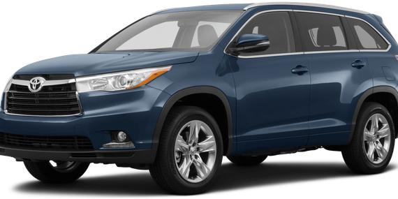 TOYOTA HIGHLANDER 2015 5TDYKRFH7FS066615 image
