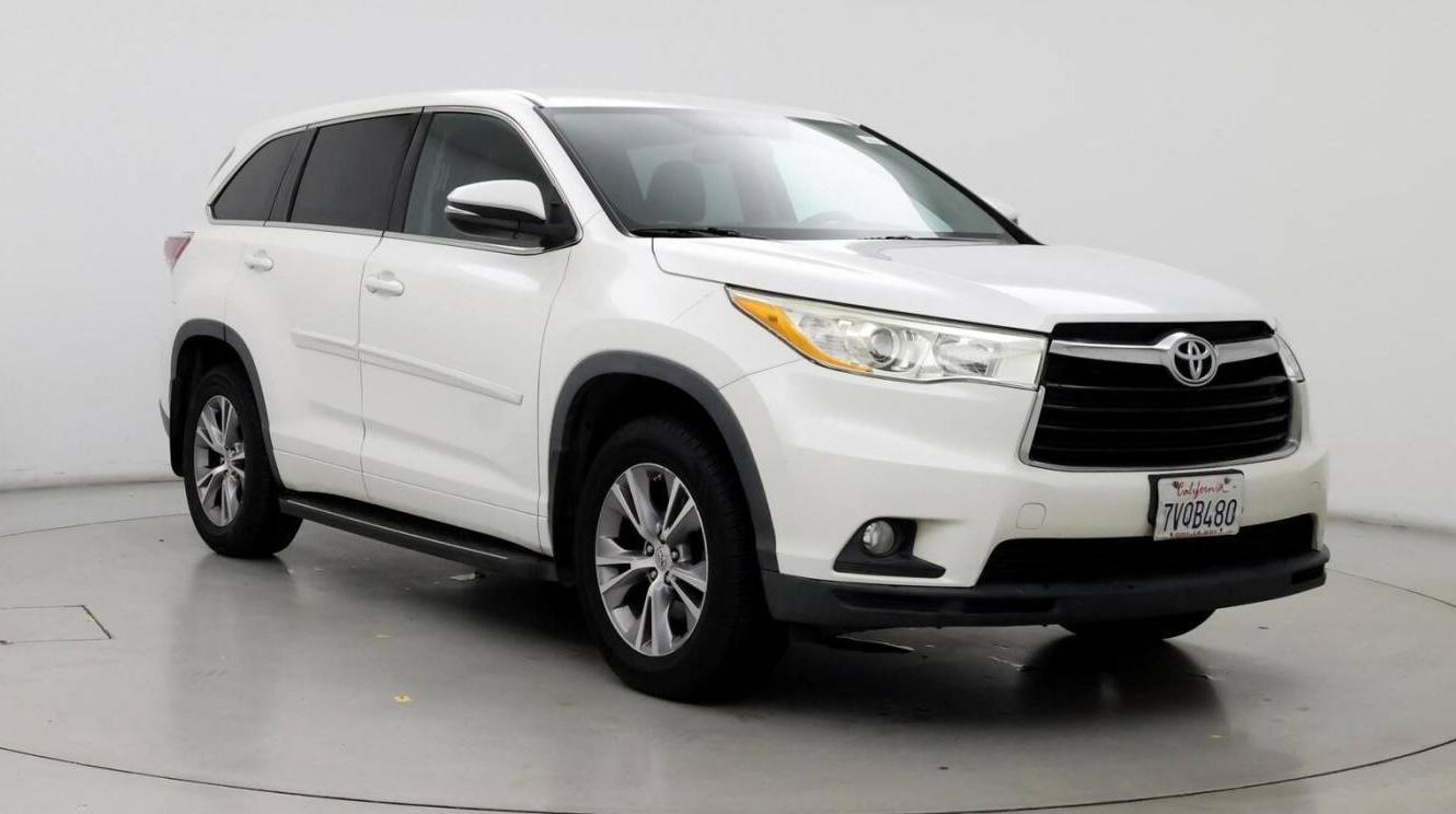 TOYOTA HIGHLANDER 2015 5TDZKRFH9FS058827 image