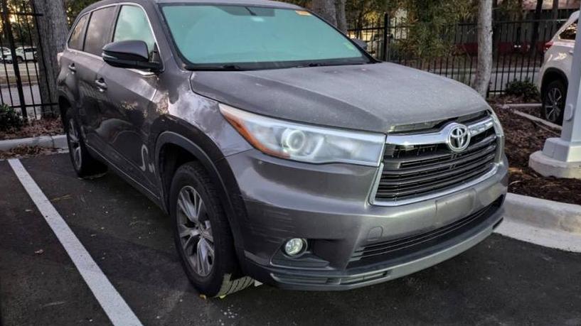 TOYOTA HIGHLANDER 2015 5TDZKRFH4FS090875 image