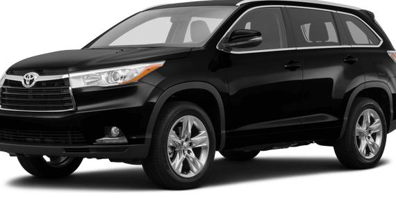 TOYOTA HIGHLANDER 2015 5TDYKRFH3FS068894 image
