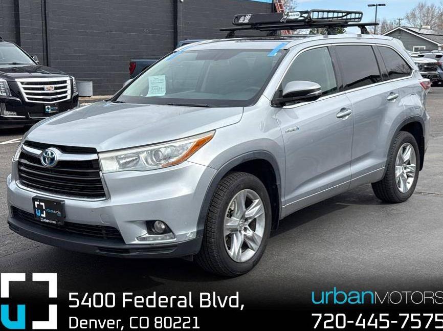 TOYOTA HIGHLANDER 2015 5TDDCRFH8FS007066 image