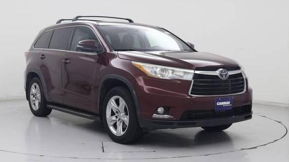 TOYOTA HIGHLANDER 2015 5TDYKRFH3FS066997 image