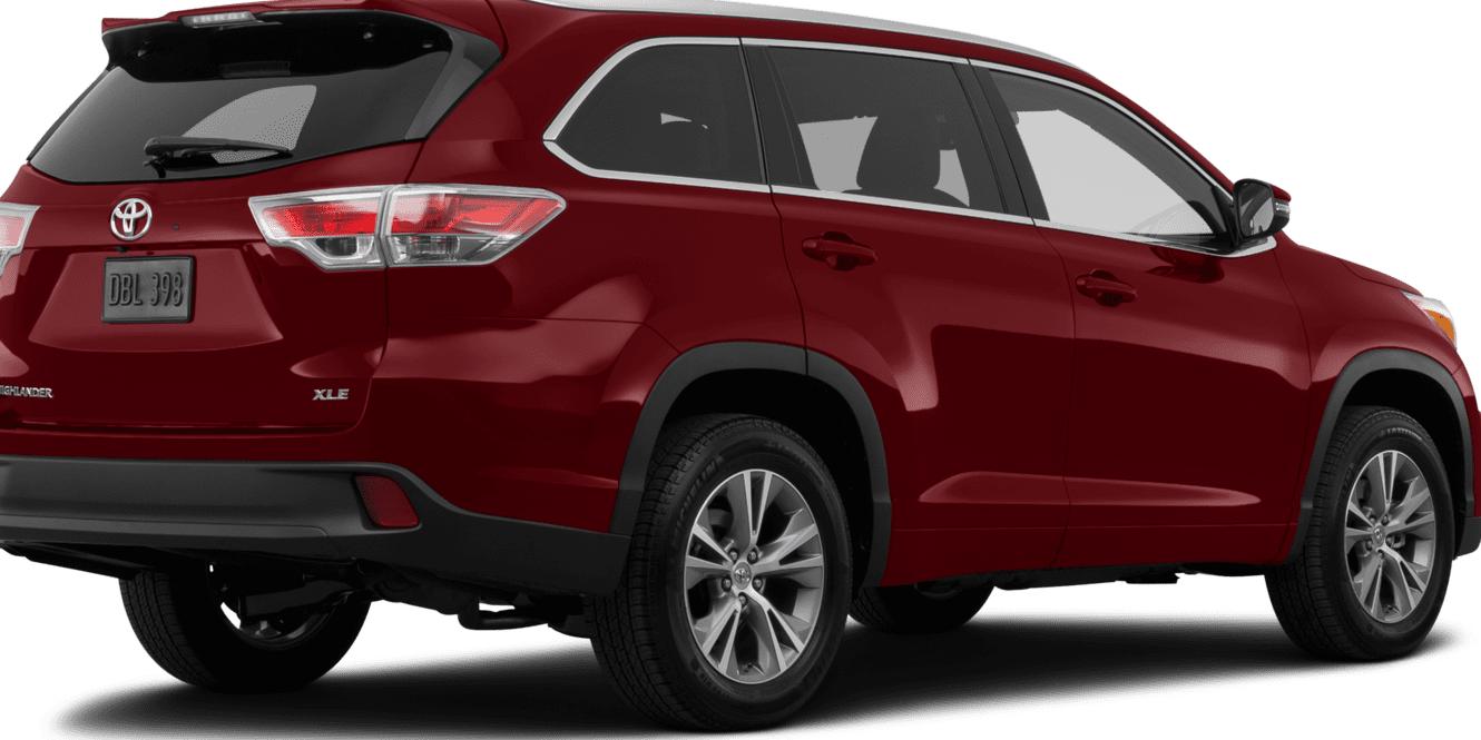 TOYOTA HIGHLANDER 2015 5TDJKRFH1FS097800 image