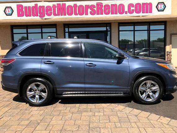 TOYOTA HIGHLANDER 2015 5TDDKRFH3FS125612 image