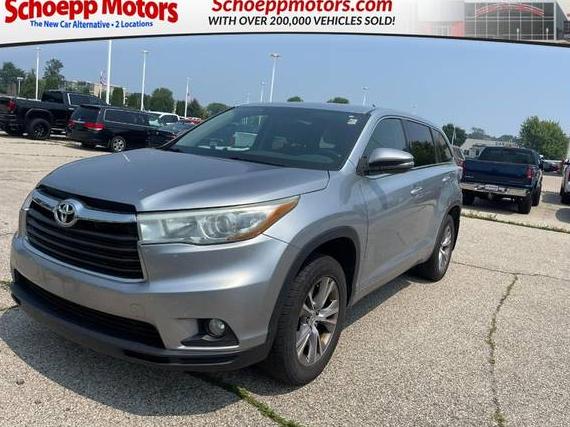 TOYOTA HIGHLANDER 2015 5TDBKRFH1FS076112 image