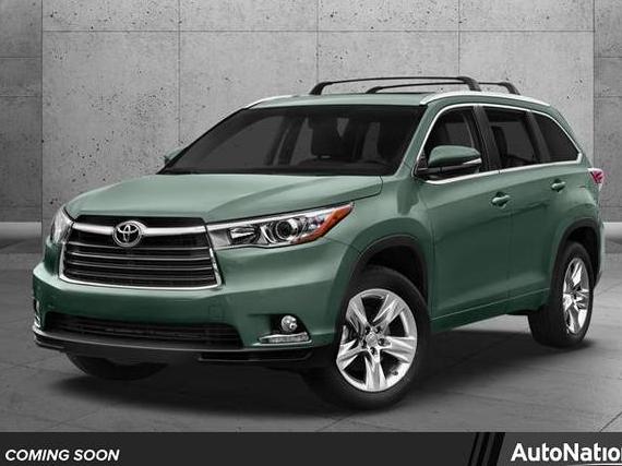 TOYOTA HIGHLANDER 2015 5TDZKRFH9FS110148 image