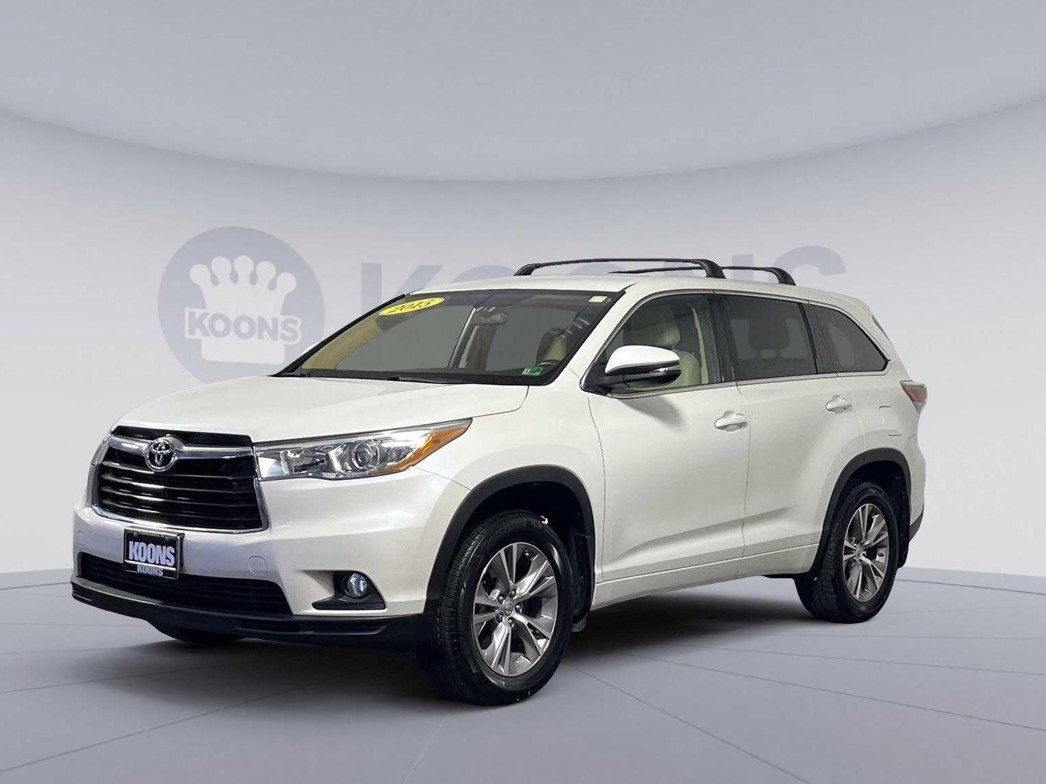 TOYOTA HIGHLANDER 2015 5TDBKRFH2FS151660 image