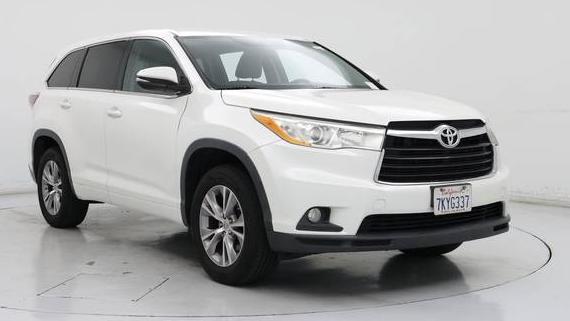 TOYOTA HIGHLANDER 2015 5TDZKRFH2FS080426 image