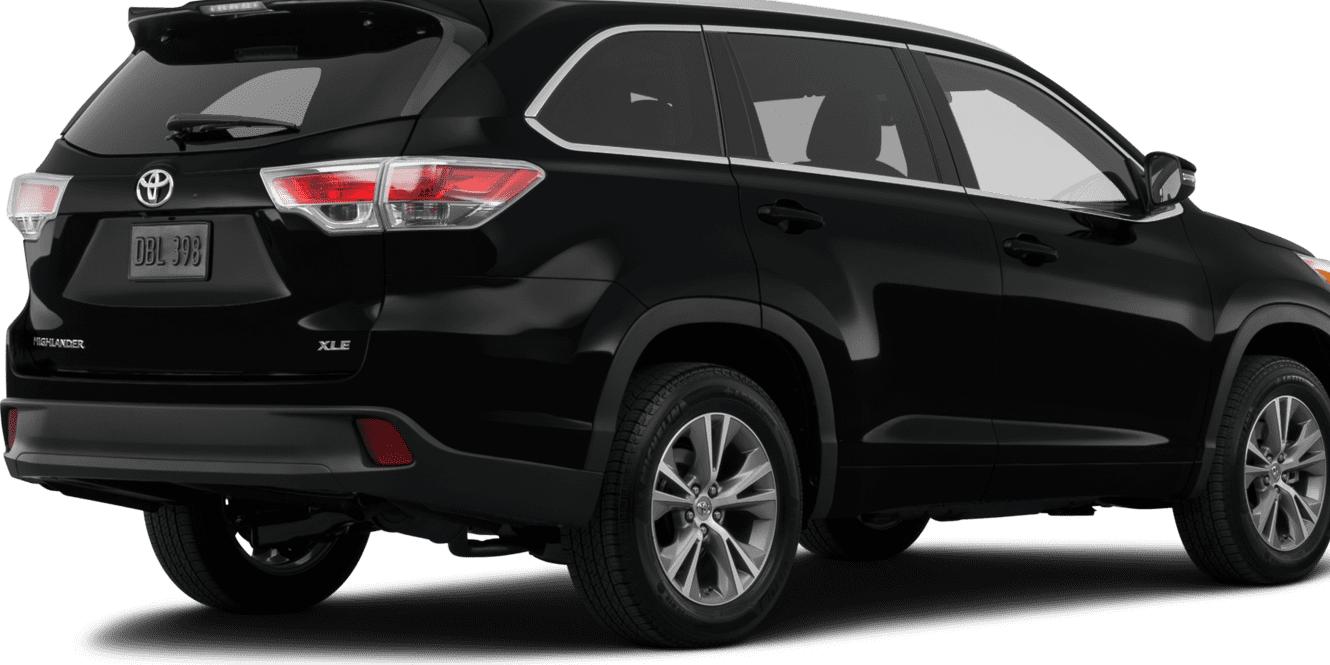 TOYOTA HIGHLANDER 2015 5TDJKRFH1FS091320 image