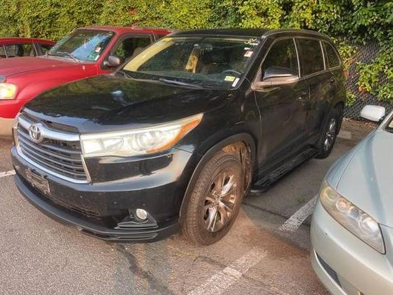 TOYOTA HIGHLANDER 2015 5TDJKRFH3FS143837 image