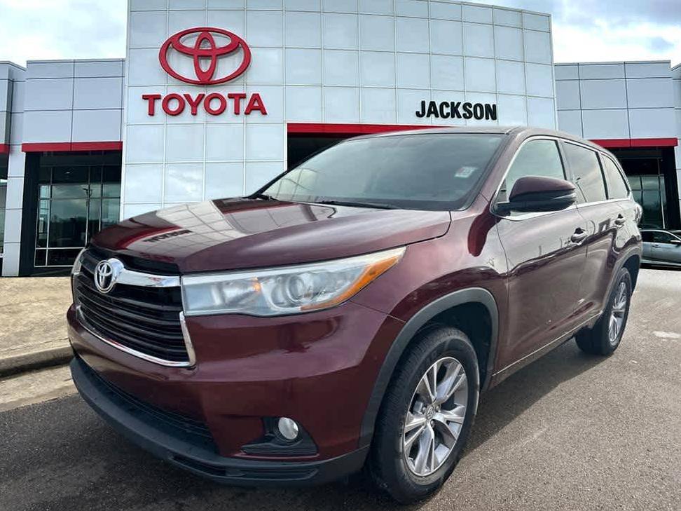 TOYOTA HIGHLANDER 2015 5TDZKRFHXFS090508 image