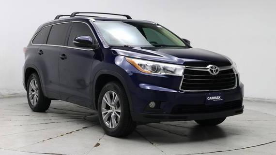 TOYOTA HIGHLANDER 2015 5TDKKRFH8FS108604 image