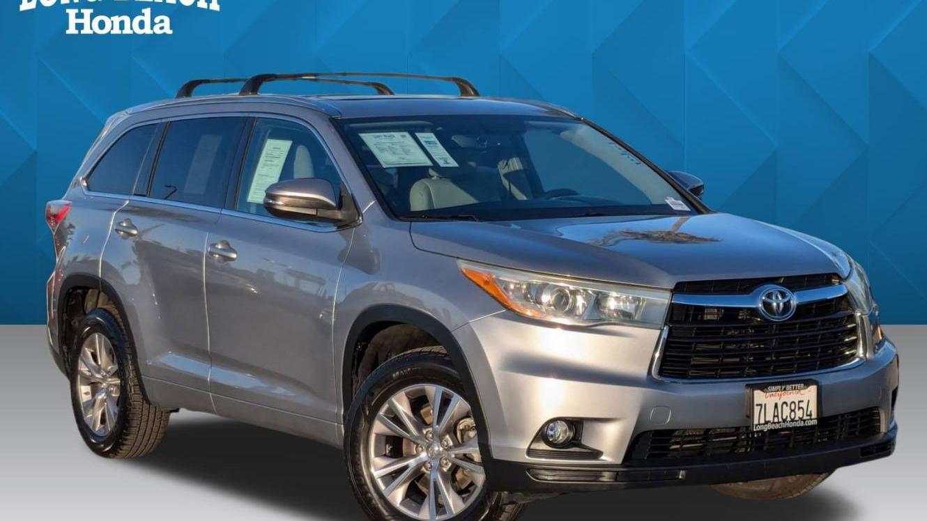 TOYOTA HIGHLANDER 2015 5TDKKRFH6FS075649 image