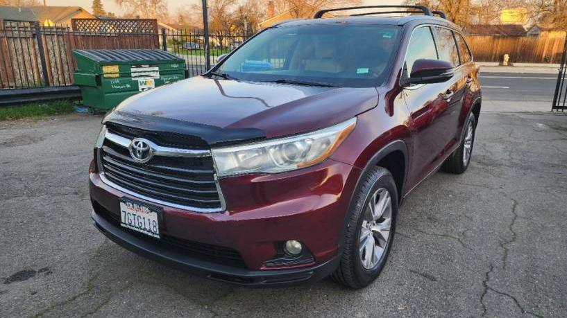 TOYOTA HIGHLANDER 2015 5TDKKRFH7FS041347 image