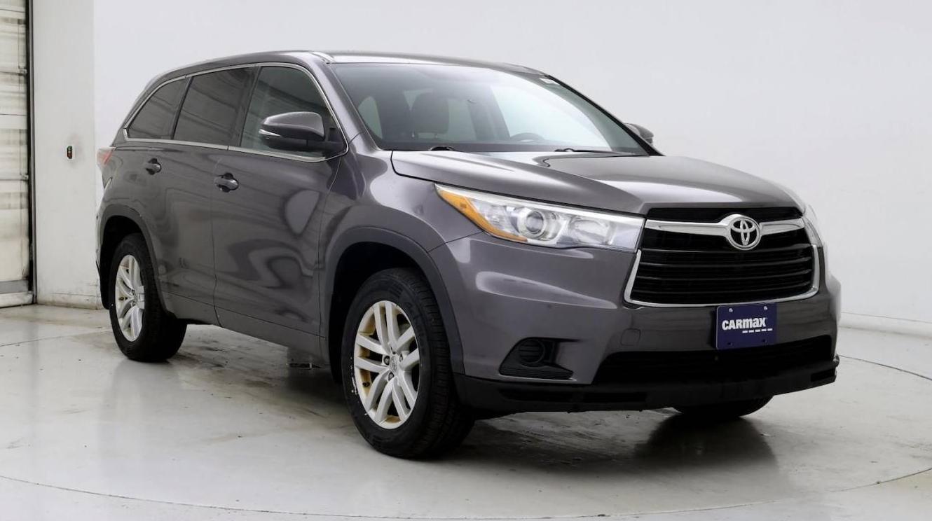 TOYOTA HIGHLANDER 2015 5TDBKRFH0FS119936 image