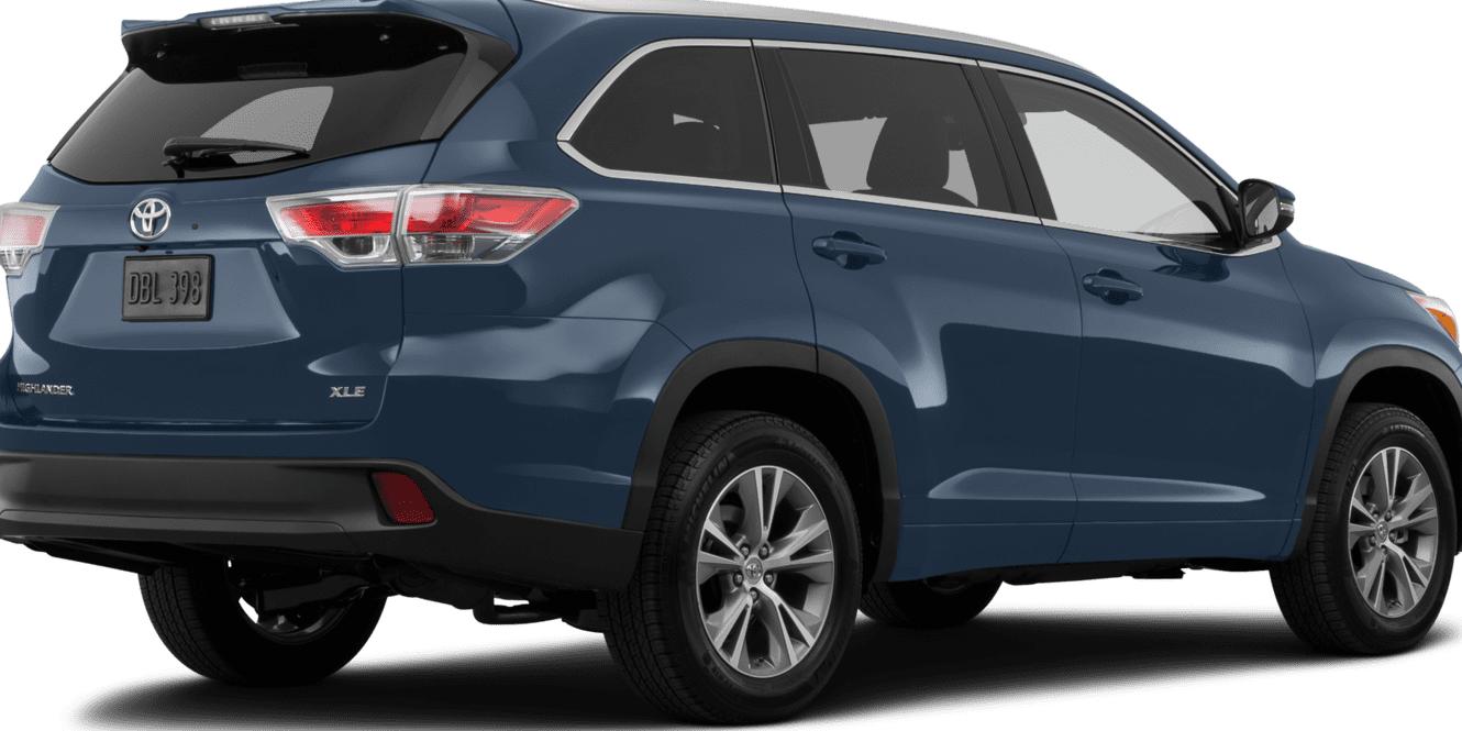 TOYOTA HIGHLANDER 2015 5TDJKRFH3FS075054 image