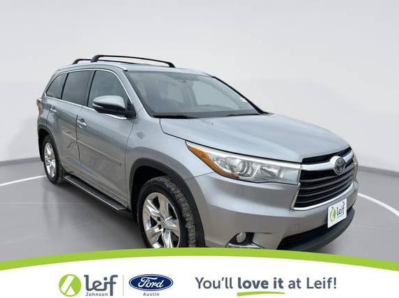 TOYOTA HIGHLANDER 2015 5TDDKRFHXFS189842 image TOYOTA HIGHLANDER 2015 5TDDKRFHXFS189842 image