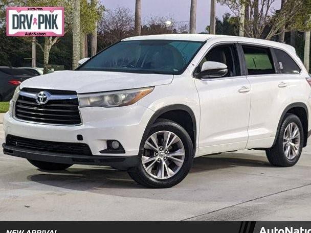 TOYOTA HIGHLANDER 2015 5TDBKRFH8FS175798 image