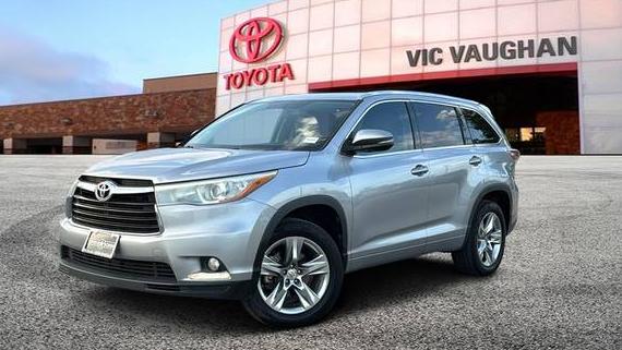 TOYOTA HIGHLANDER 2015 5TDYKRFH7FS056361 image