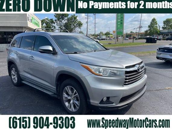 TOYOTA HIGHLANDER 2015 5TDKKRFH2FS062218 image