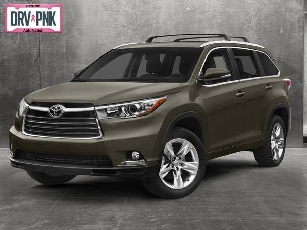 TOYOTA HIGHLANDER 2015 5TDZARFH9FS013969 image