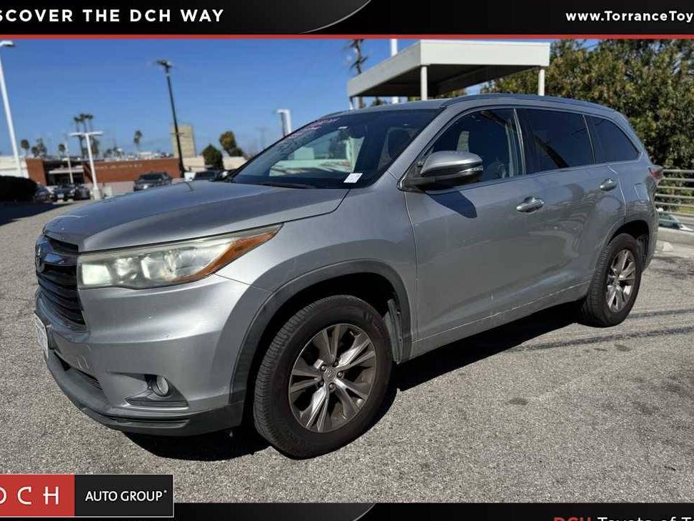 TOYOTA HIGHLANDER 2015 5TDKKRFH6FS084271 image