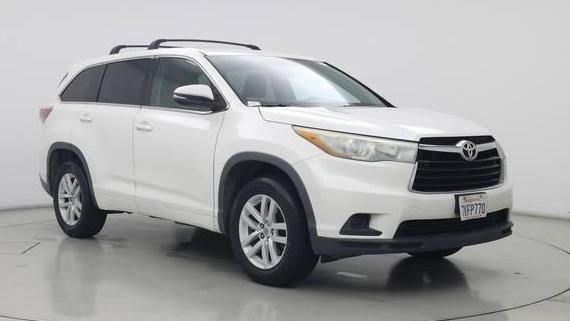 TOYOTA HIGHLANDER 2015 5TDZARFH6FS013038 image