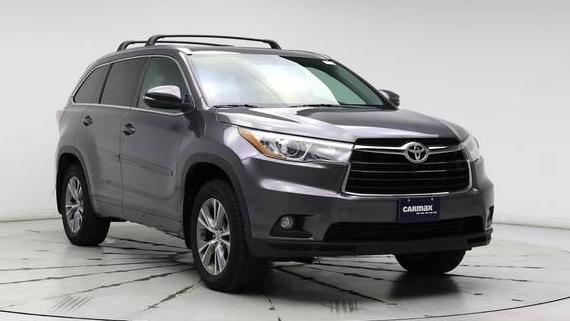 TOYOTA HIGHLANDER 2015 5TDJKRFH3FS081193 image