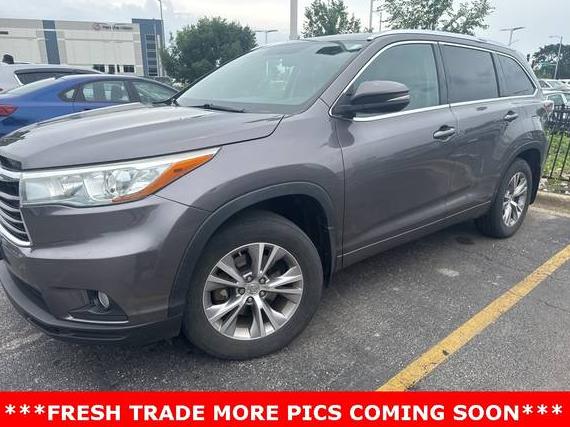 TOYOTA HIGHLANDER 2015 5TDJKRFH2FS223839 image