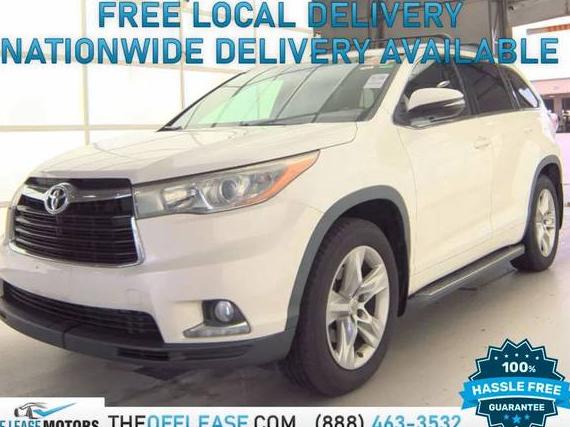 TOYOTA HIGHLANDER 2015 5TDDKRFH8FS075872 image