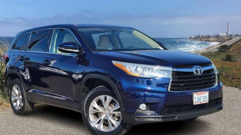 TOYOTA HIGHLANDER 2015 5TDZKRFH7FS057689 image