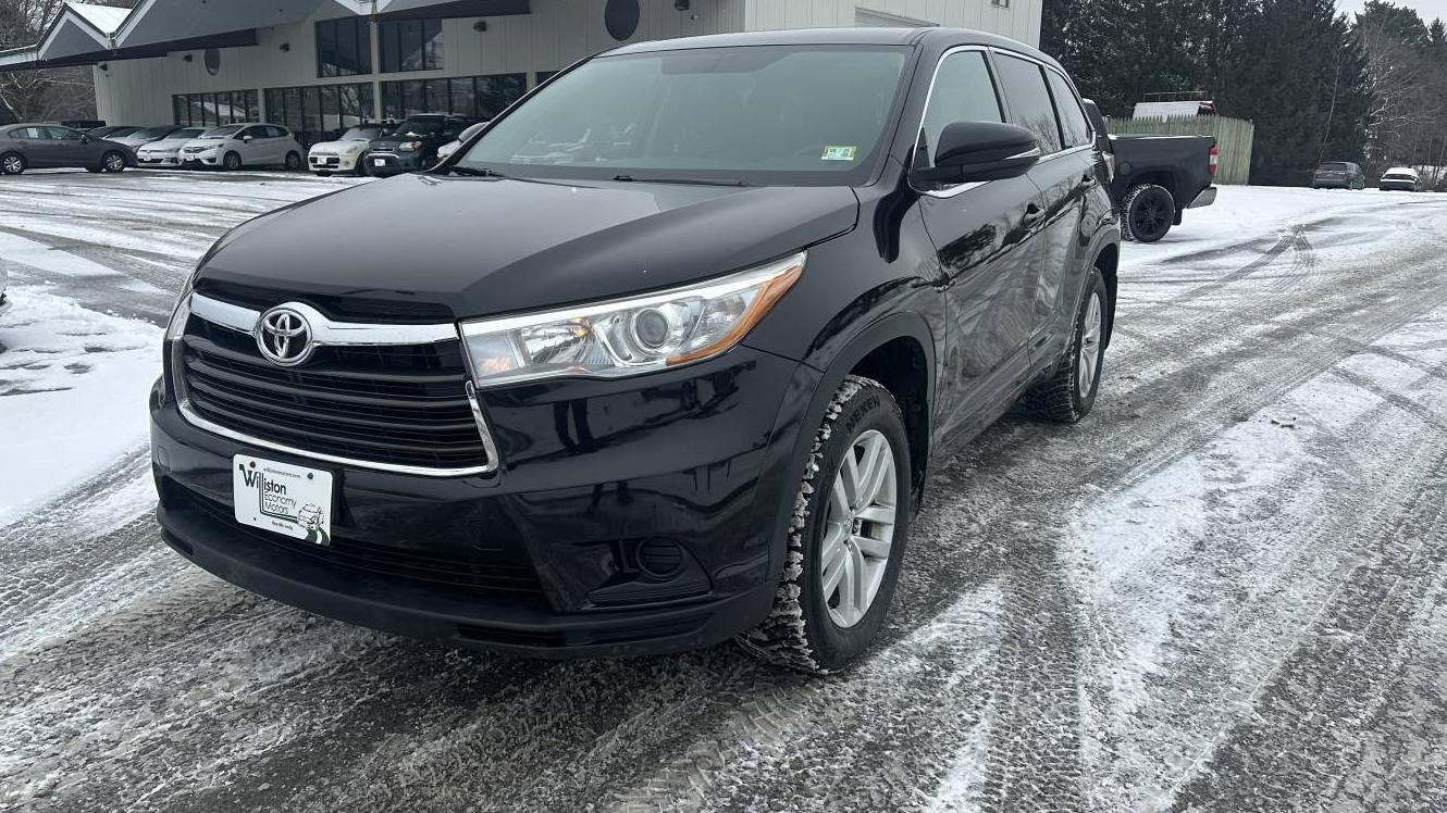 TOYOTA HIGHLANDER 2015 5TDBKRFH1FS216207 image