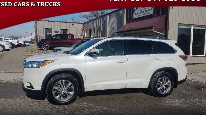 TOYOTA HIGHLANDER 2015 5TDJKRFH0FS148378 image