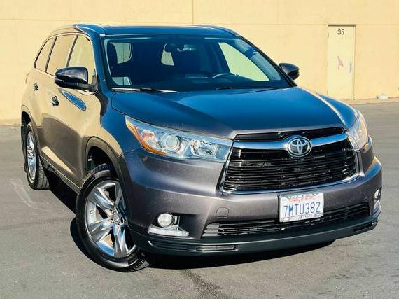 TOYOTA HIGHLANDER 2015 5TDDKRFH1FS180172 image