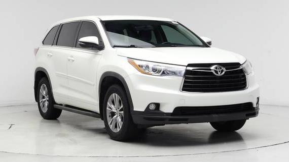 TOYOTA HIGHLANDER 2015 5TDZKRFH6FS057537 image