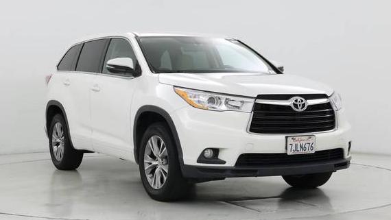 TOYOTA HIGHLANDER 2015 5TDZKRFH3FS061495 image