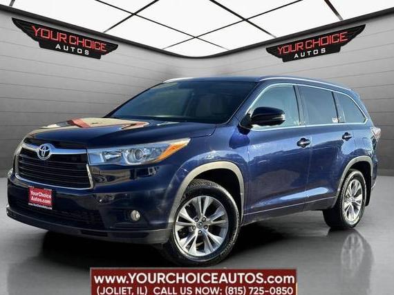 TOYOTA HIGHLANDER 2015 5TDJKRFH4FS150568 image TOYOTA HIGHLANDER 2015 5TDJKRFH4FS150568 image