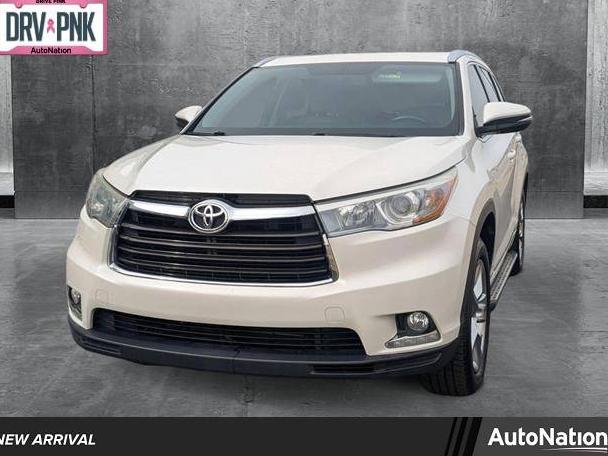 TOYOTA HIGHLANDER 2015 5TDYKRFH1FS053309 image