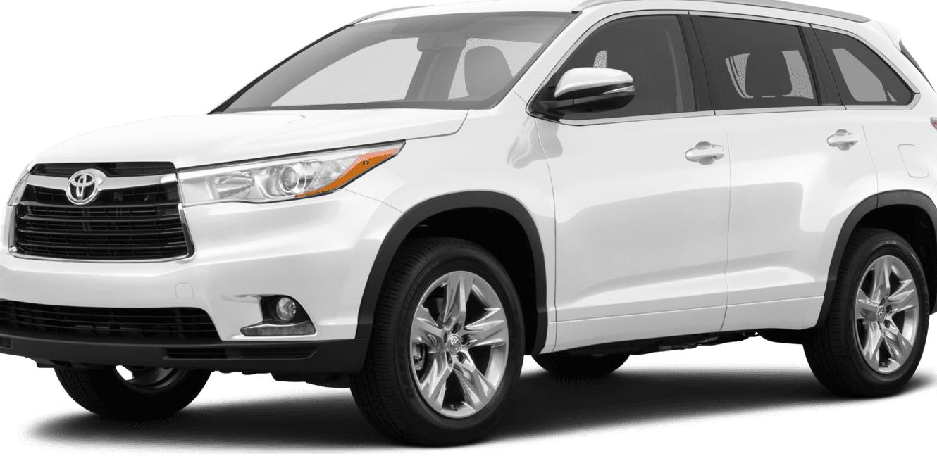 TOYOTA HIGHLANDER 2015 5TDYKRFH4FS077202 image