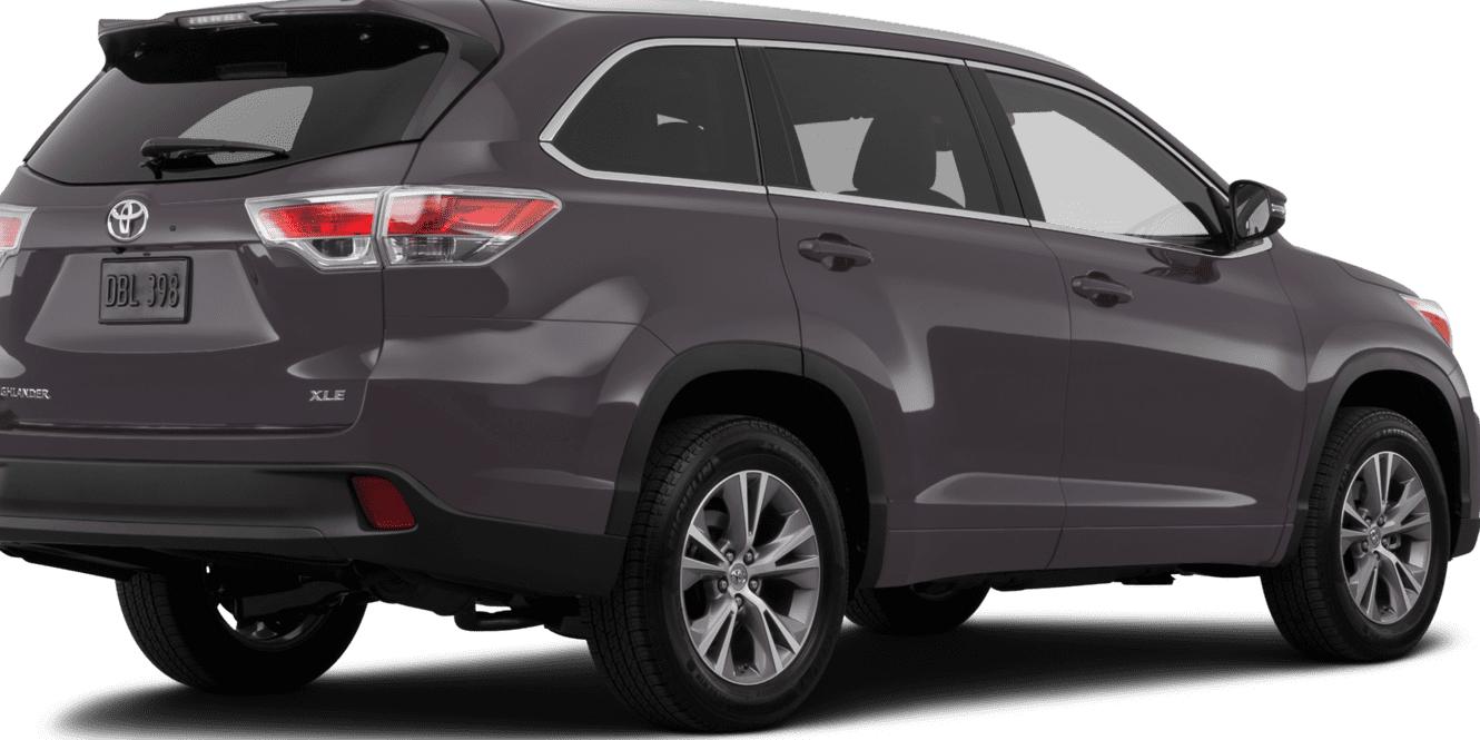 TOYOTA HIGHLANDER 2015 5TDJKRFH0FS205713 image