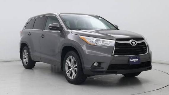 TOYOTA HIGHLANDER 2015 5TDBKRFH4FS104811 image
