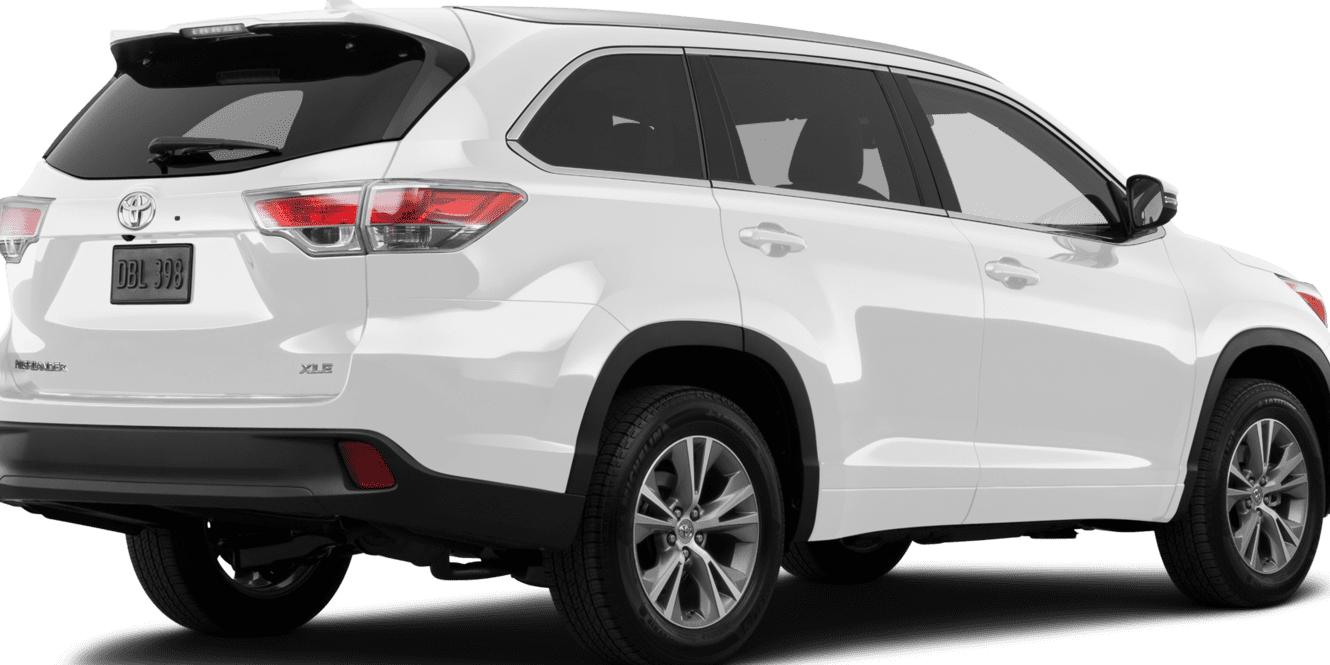 TOYOTA HIGHLANDER 2015 5TDJKRFH3FS169628 image