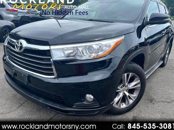 TOYOTA HIGHLANDER 2015 5TDJKRFH3FS209903 image